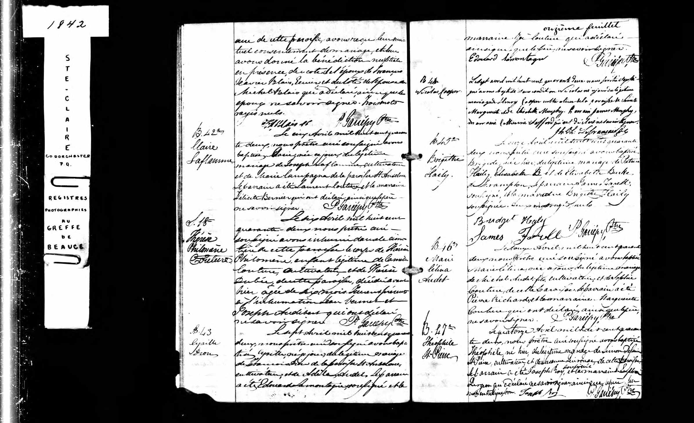 Acte de baptême
