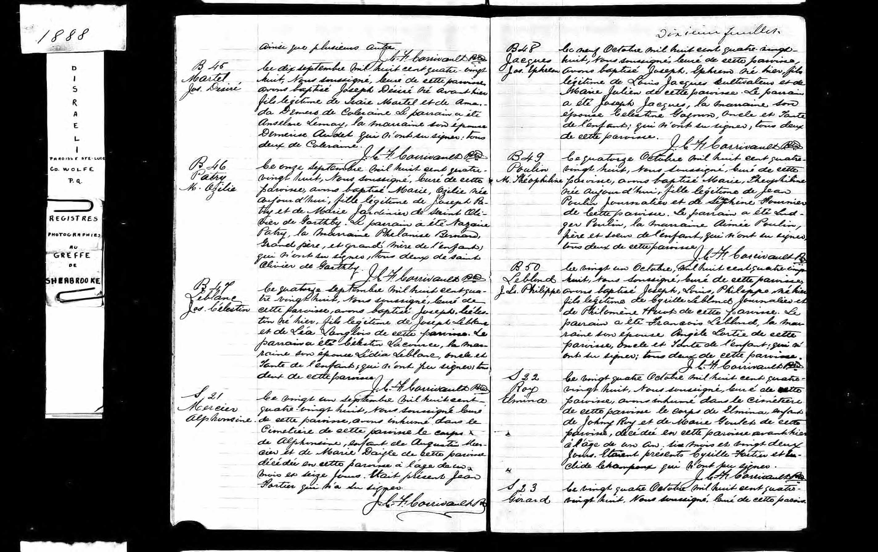 Acte de baptême