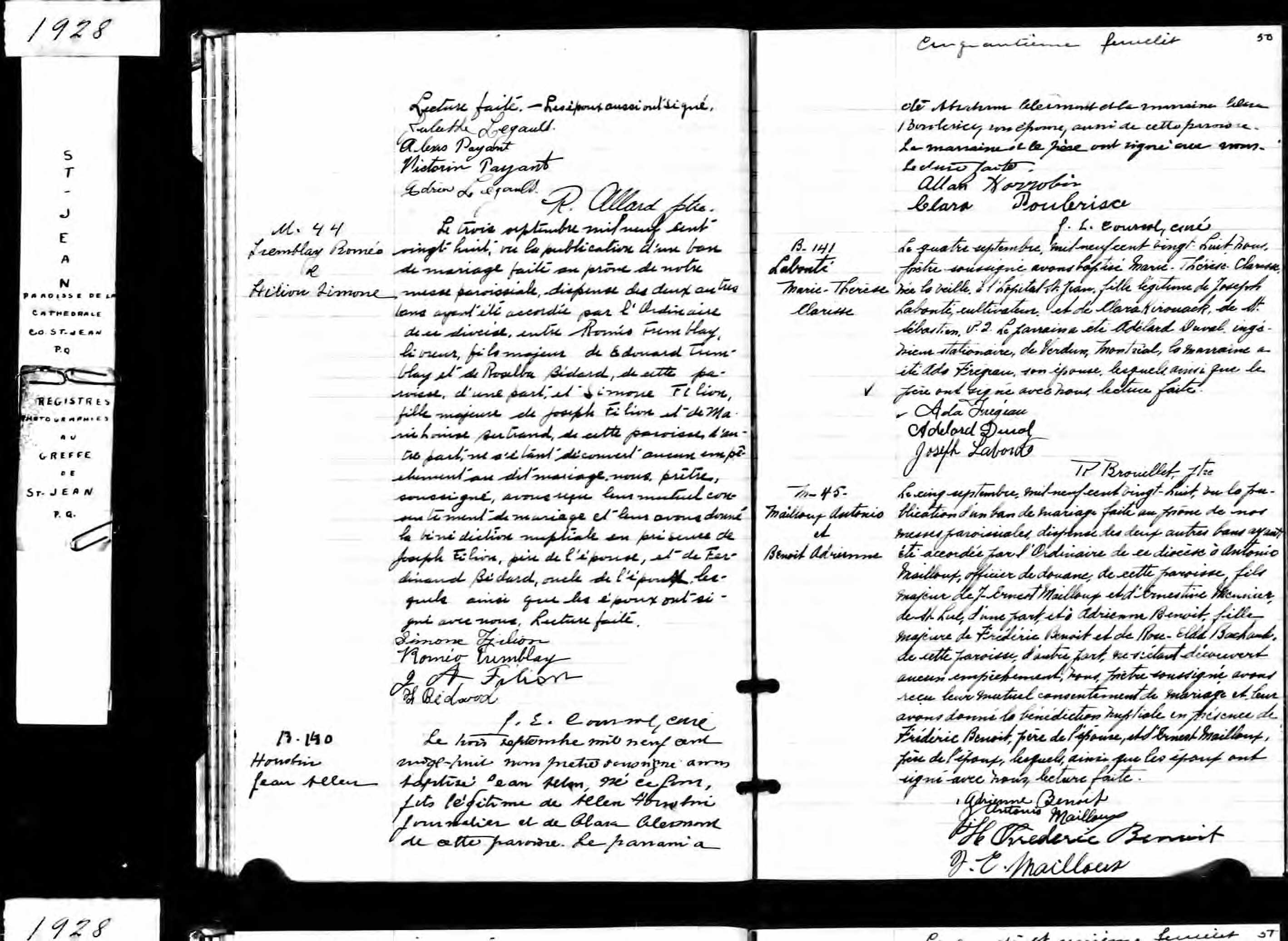 Acte de baptême