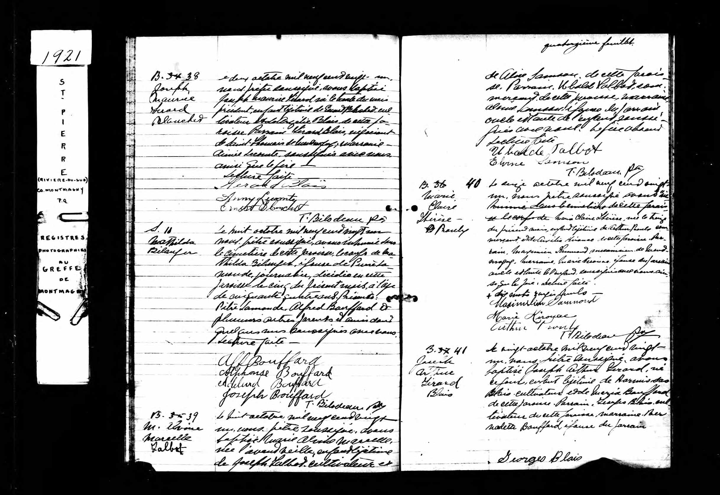 Acte de baptême