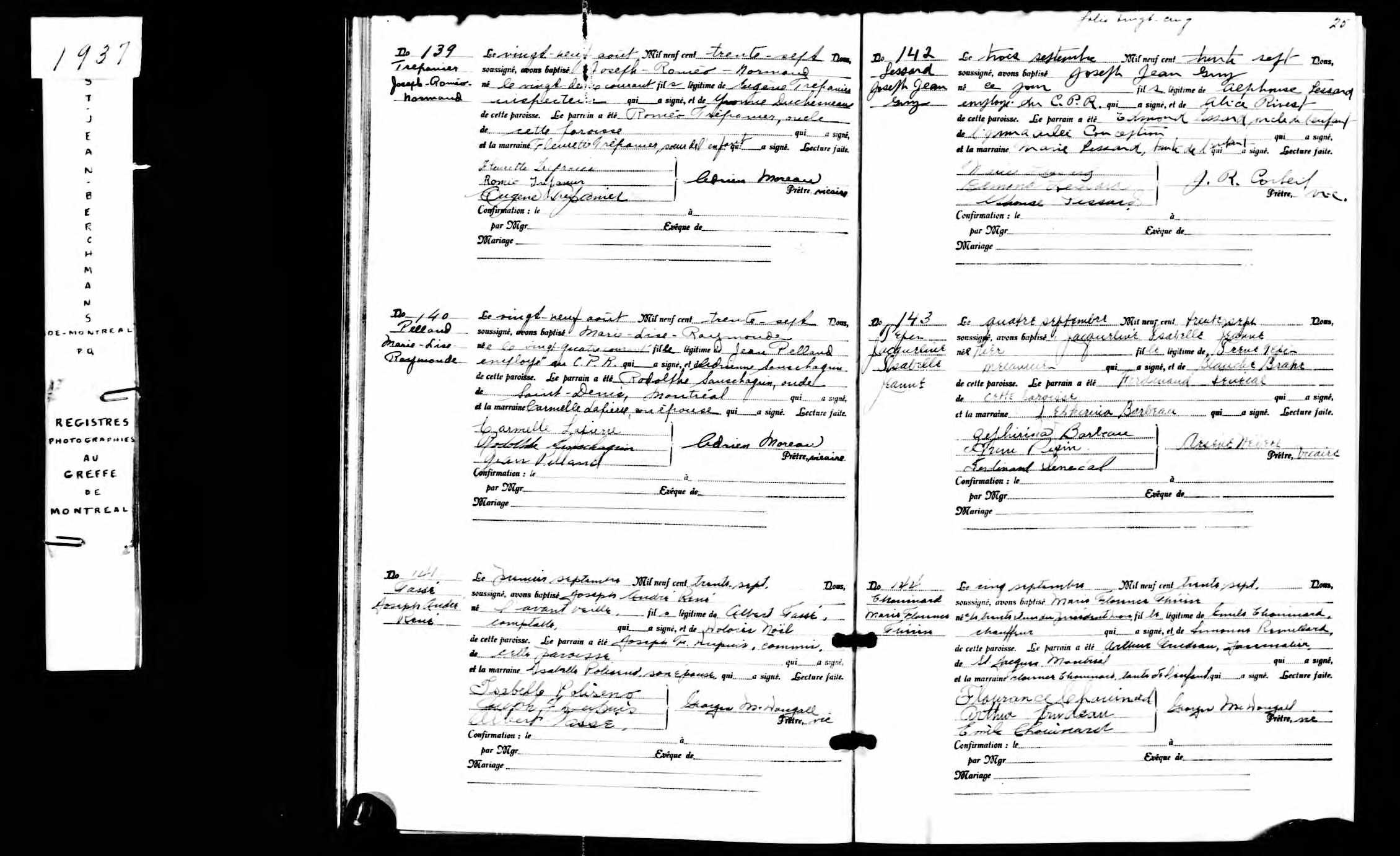 Acte de baptême