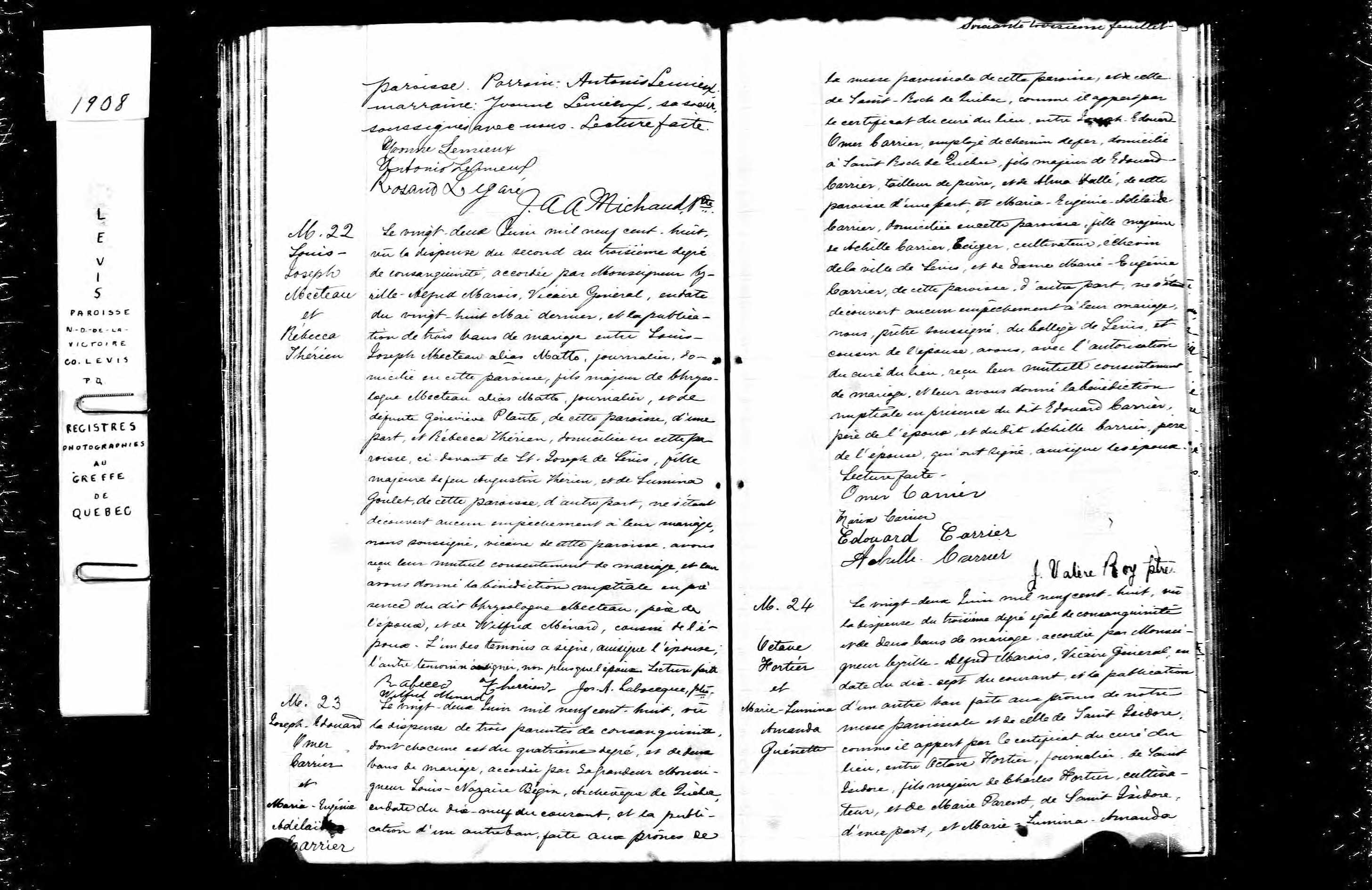 Acte de baptême Acte de baptême