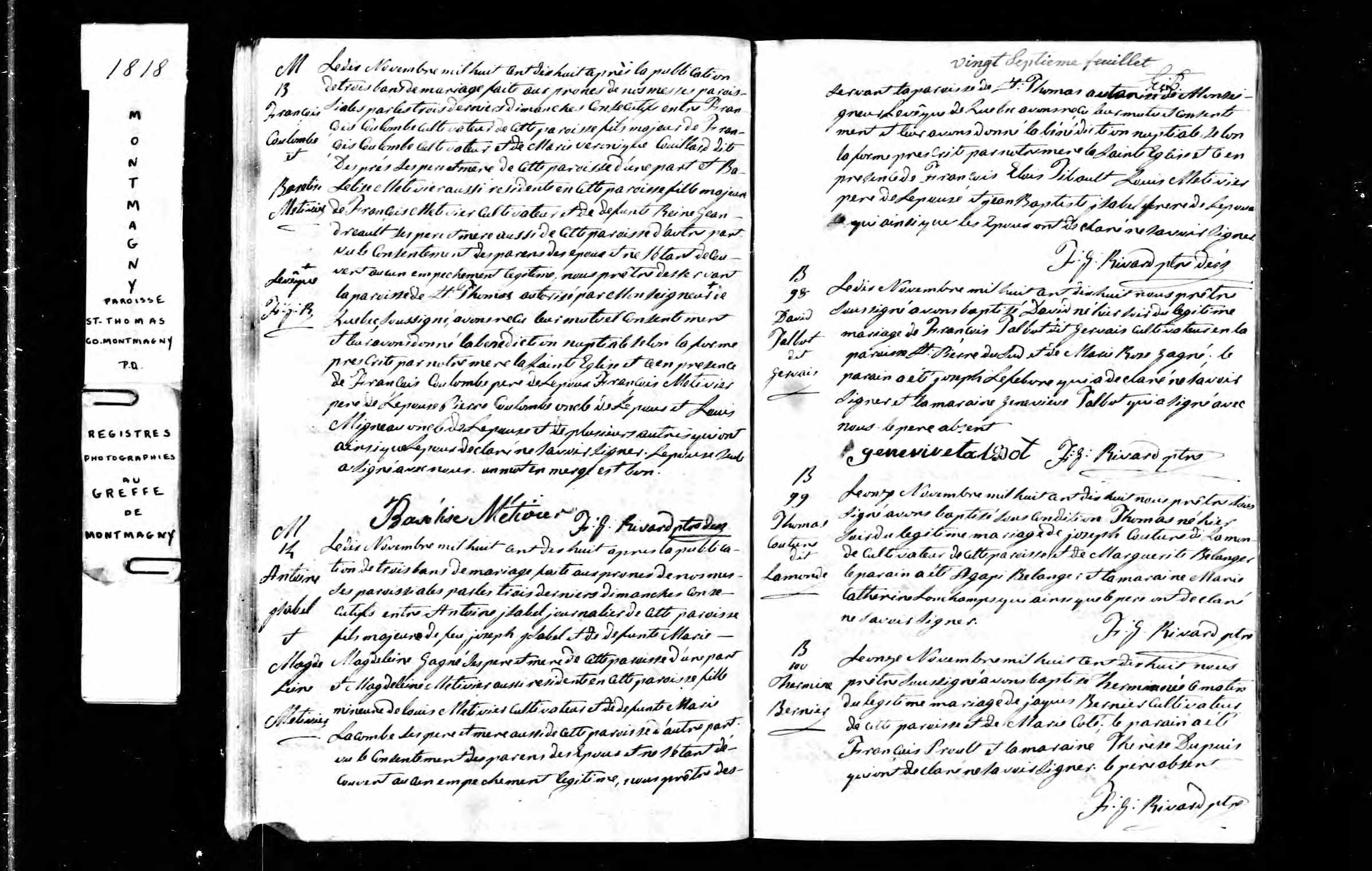 Acte de baptême