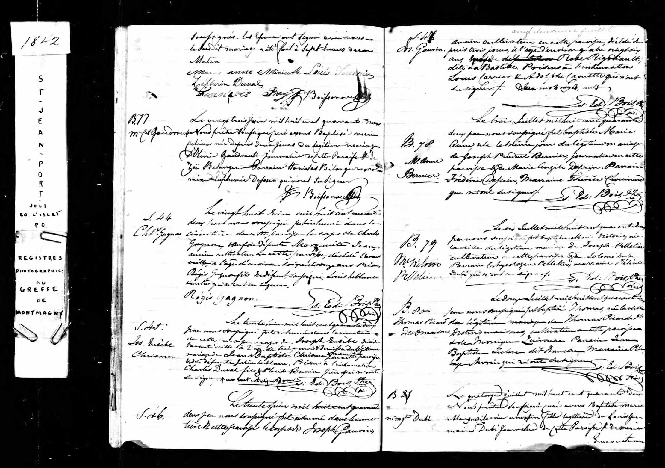 Acte de baptême