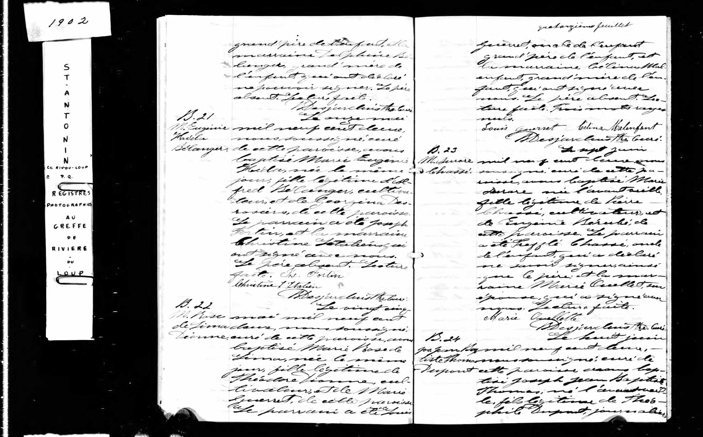 Acte de baptême