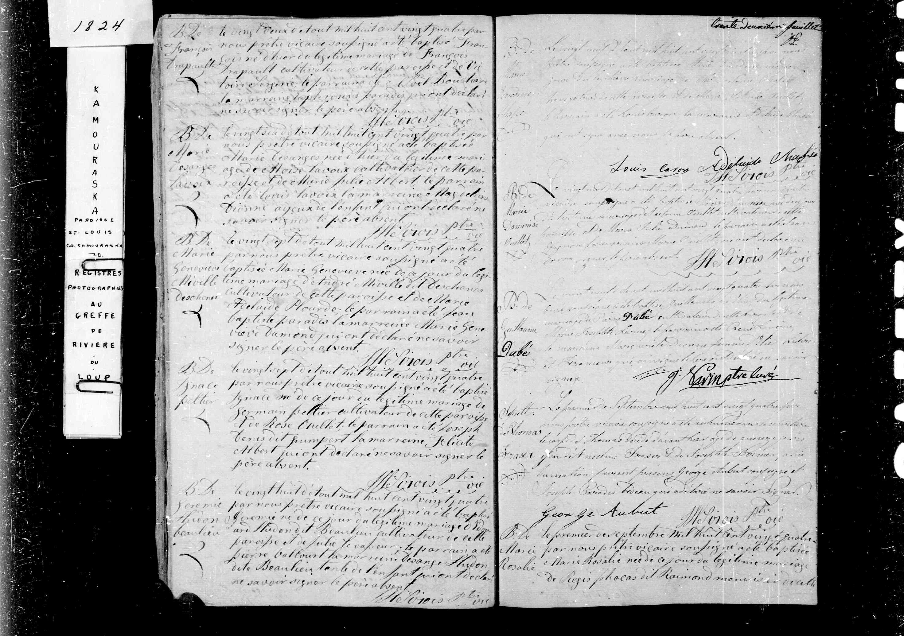 Acte de sépulture