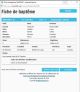 Fiche de baptême de la base de données BMS2000