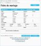 Fiche de mariage en troisièmes noces de la base de données BMS2000