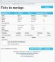 Fiche de mariage en premières noces de la base de données BMS2000