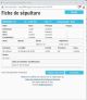 Fiche de sépulture de la base de données BMS2000