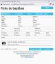 Fiche de baptême de la base de données BMS2000