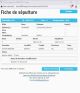 Fiche de sépulture de la base de données BMS2000