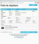 Fiche de sépulture de la base de données BMS2000