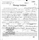 Enregistrement du mariage
