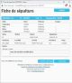 Fiche de sépulture de la base de données BMS2000