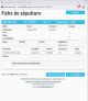 Fiche de sépulture de la base de données BMS2000