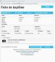 Fiche de baptême de la base de données BMS2000