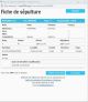 Fiche de sépulture de la base de données BMS2000