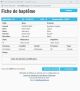 Fiche de baptême de la base de données BMS2000