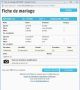 Fiche de mariage en premières noces de la base de données BMS2000
