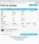 Fiche de mariage en premières noces de la base de données BMS2000