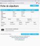 Fiche de sépulture de la base de données BMS2000