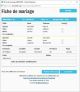 Fiche de mariage en secondes noces de la base de données BMS2000