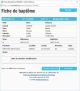 Fiche de baptême de la base de données BMS2000