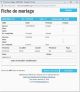 Fiche de mariage potentiel en troisièmes noces de la base de données BMS2000