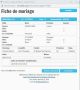 Mention d'un contrat de mariage en secondes noces dans la base de données BMS2000