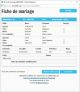 Fiche de mariage en secondes noces de la base de données BMS2000