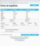 Fiche de baptême du BMS2000