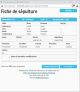 Fiche de sépulture de la base de données BMS2000