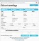 Fiche de mariage en premières noces de la base de données BMS2000