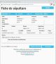 Fiche de sépulture de la base de données BMS2000
