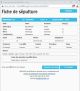 Fiche de sépulture de la base de données BMS2000