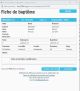 Fiche de sépulture de la base de données BMS2000
