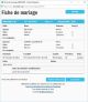 Fiche de mariage de la base de données BMS2000 Fiche de mariage de la base de données BMS2000