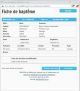 Fiche de baptême de la base de données BMS2000
