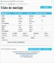 Fiche de mariage en secondes noces de la base de données BMS2000