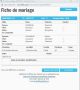 Fiche de mariage de la base de données BMS2000 Fiche de mariage de la base de données BMS2000