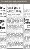Mention d'une arrestation en 1949