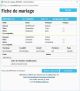 Fiche de mariage en premières noces de la base de données BMS2000
