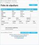Fiche de sépulture de la base de données BMS2000