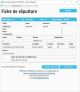 Fiche de sépulture de la base de données BMS2000 Fiche de sépulture de la base de données BMS2000