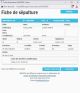 Fiche de sépulture de la base de données BMS2000