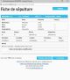Fiche de sépulture de la base de données BMS2000