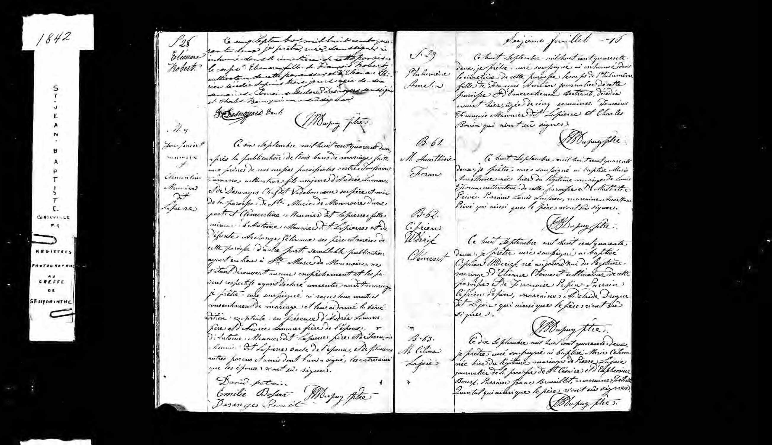 Acte de baptême