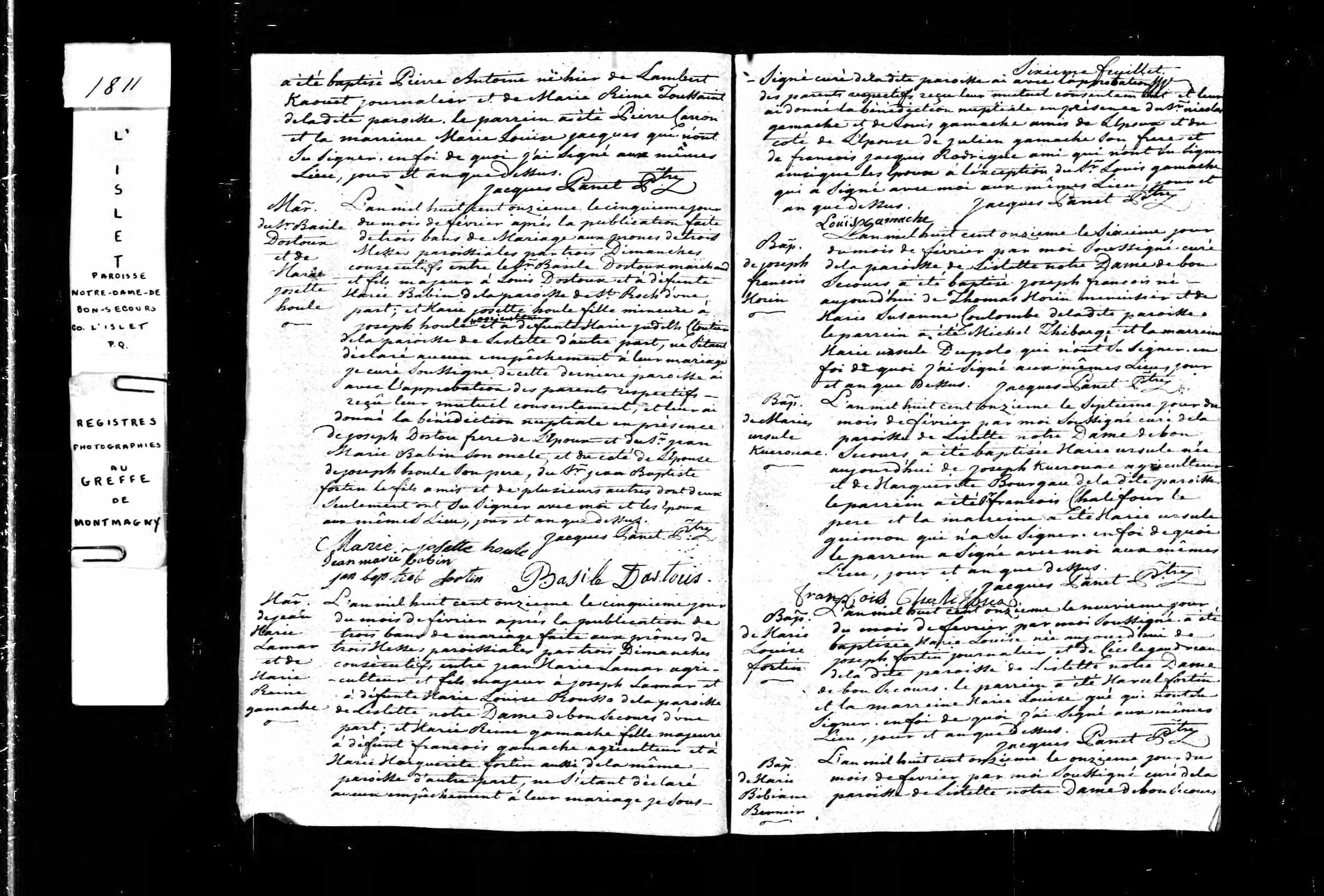 Acte de baptême