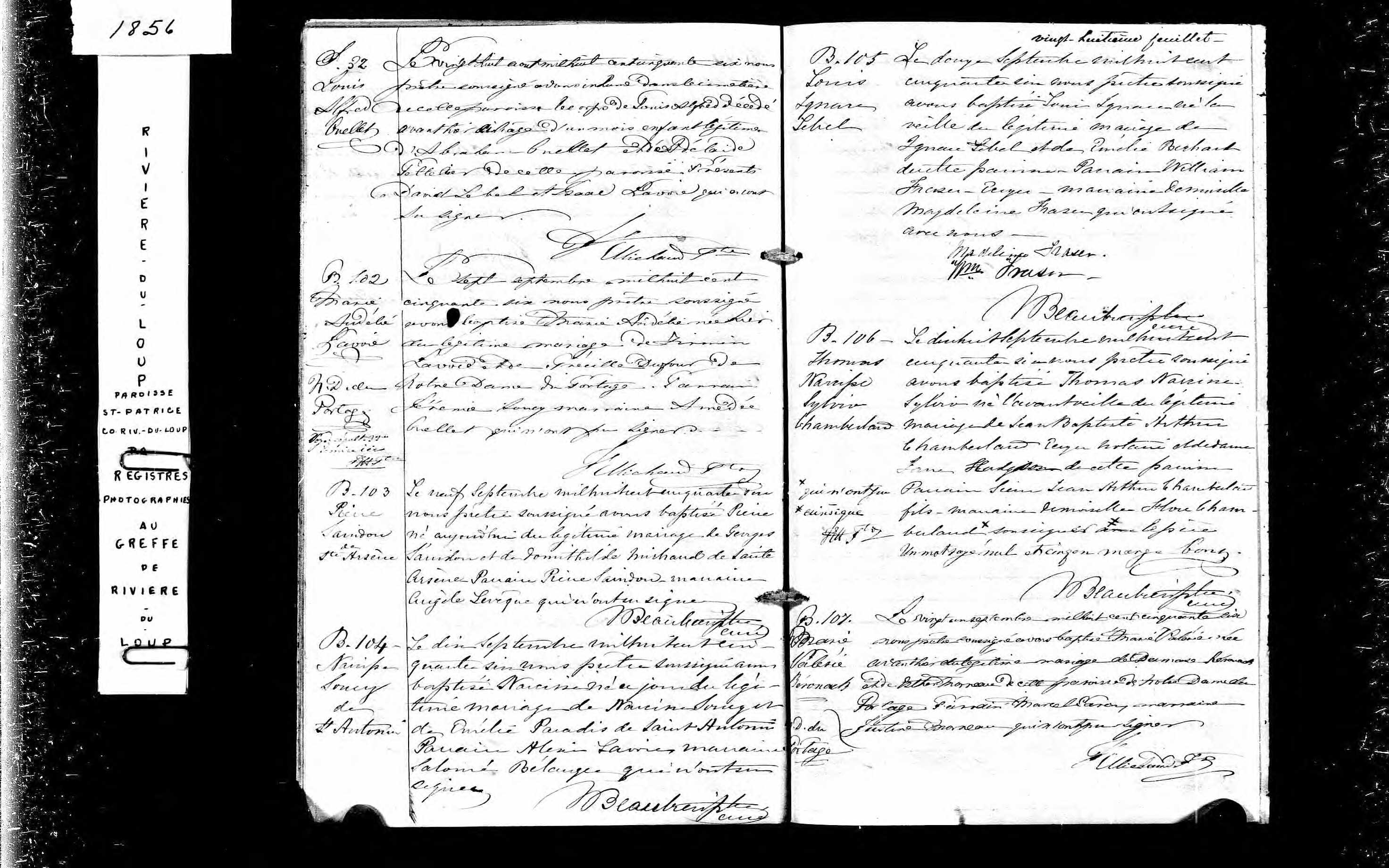 Acte de baptême